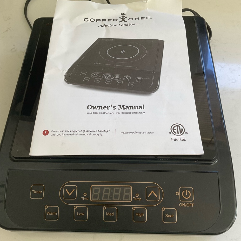 CopperChef induction cooktop